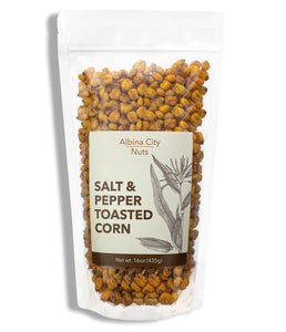 Salt & Pepper Toasted Corn - 1 lb bag