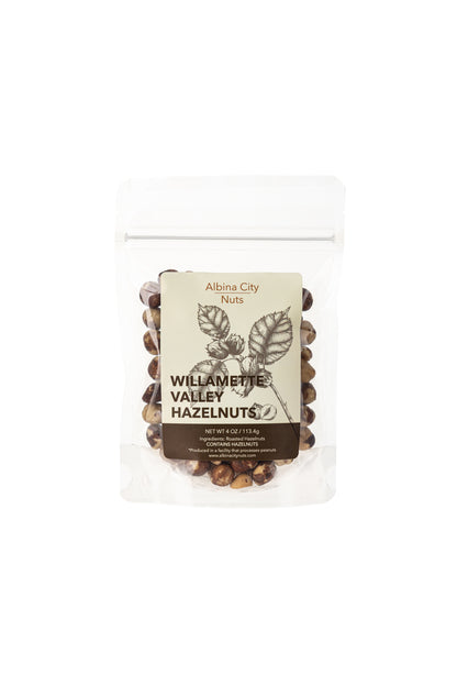 Single-Origin Roasted Willamette Valley Hazelnuts - 4oz bag
