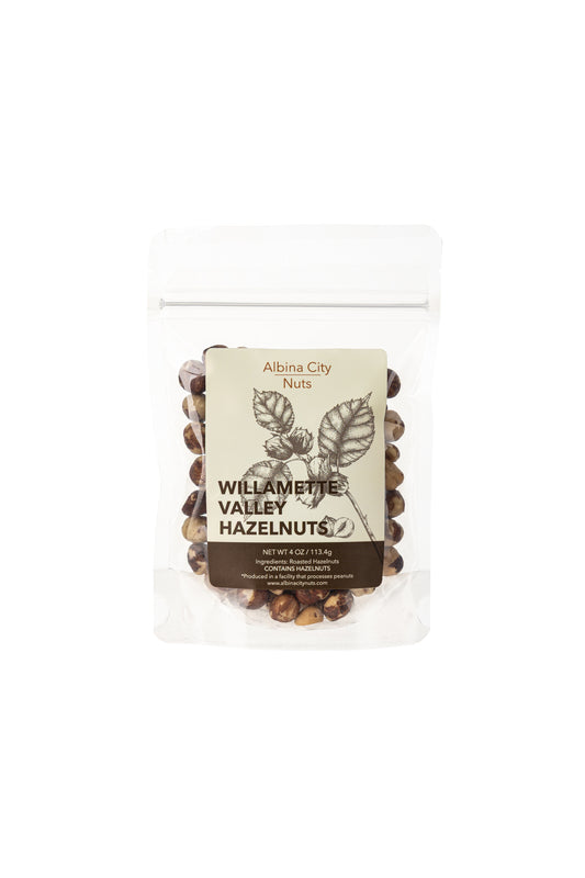 Willamette Valley Hazelnuts- 4oz bag