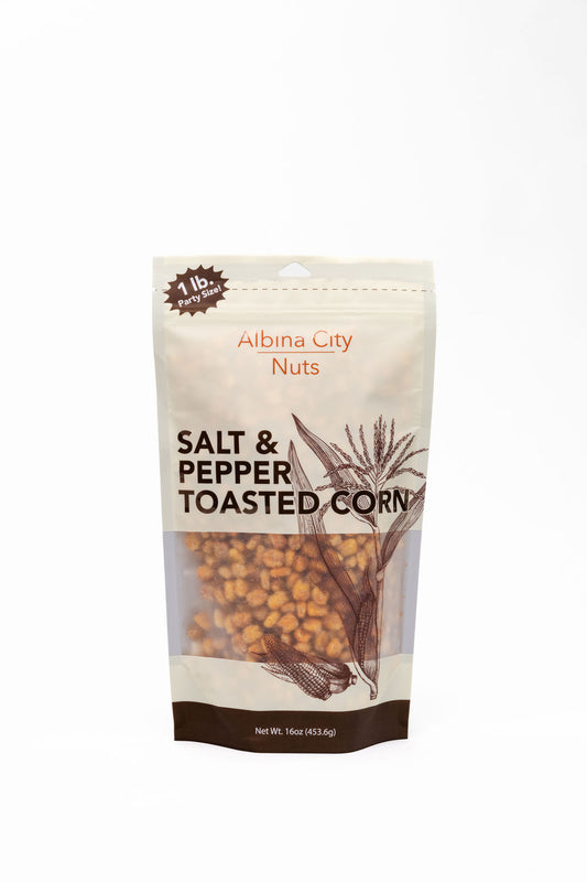 Salt & Pepper Toasted Corn - 1 lb bag