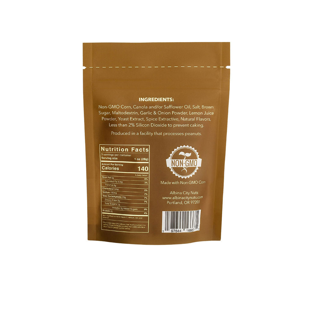 Salt & Pepper Toasted Corn - 3oz bag