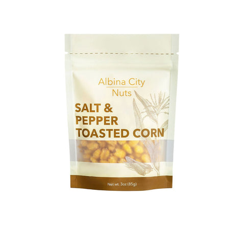 Salt & Pepper Toasted Corn - 3oz bag