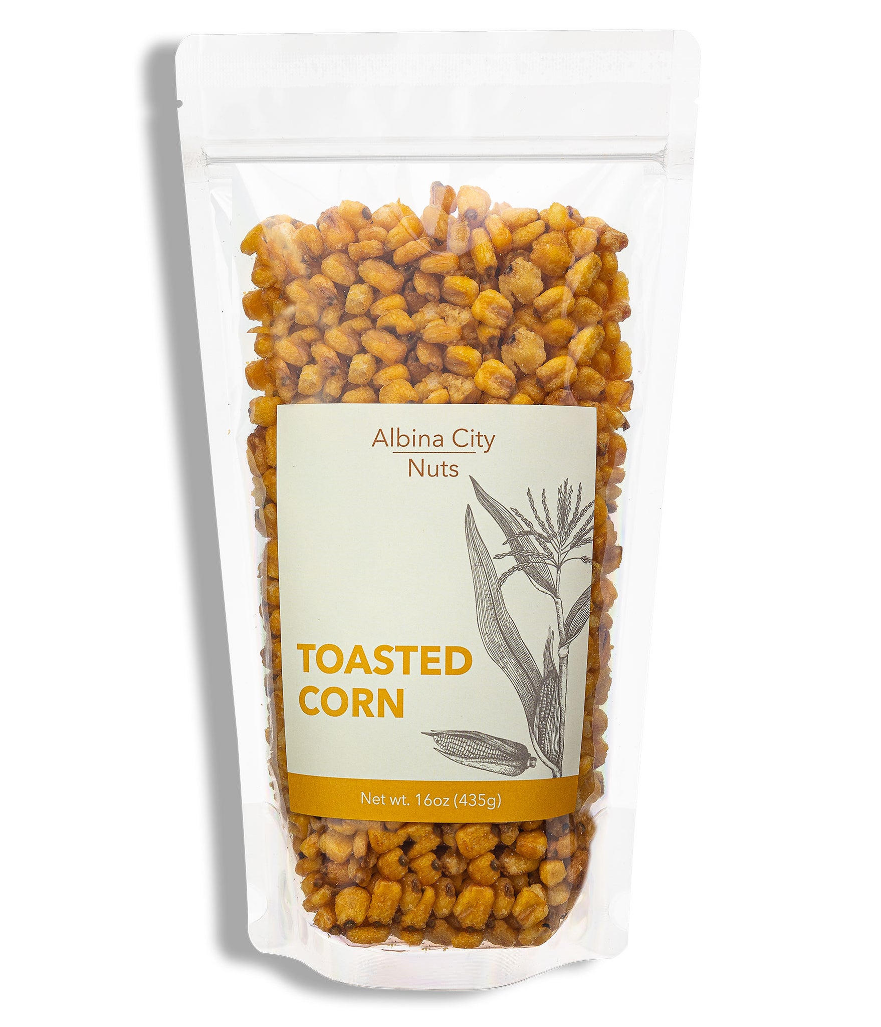 Toasted Corn - 1 lb bag – Albina City Nuts