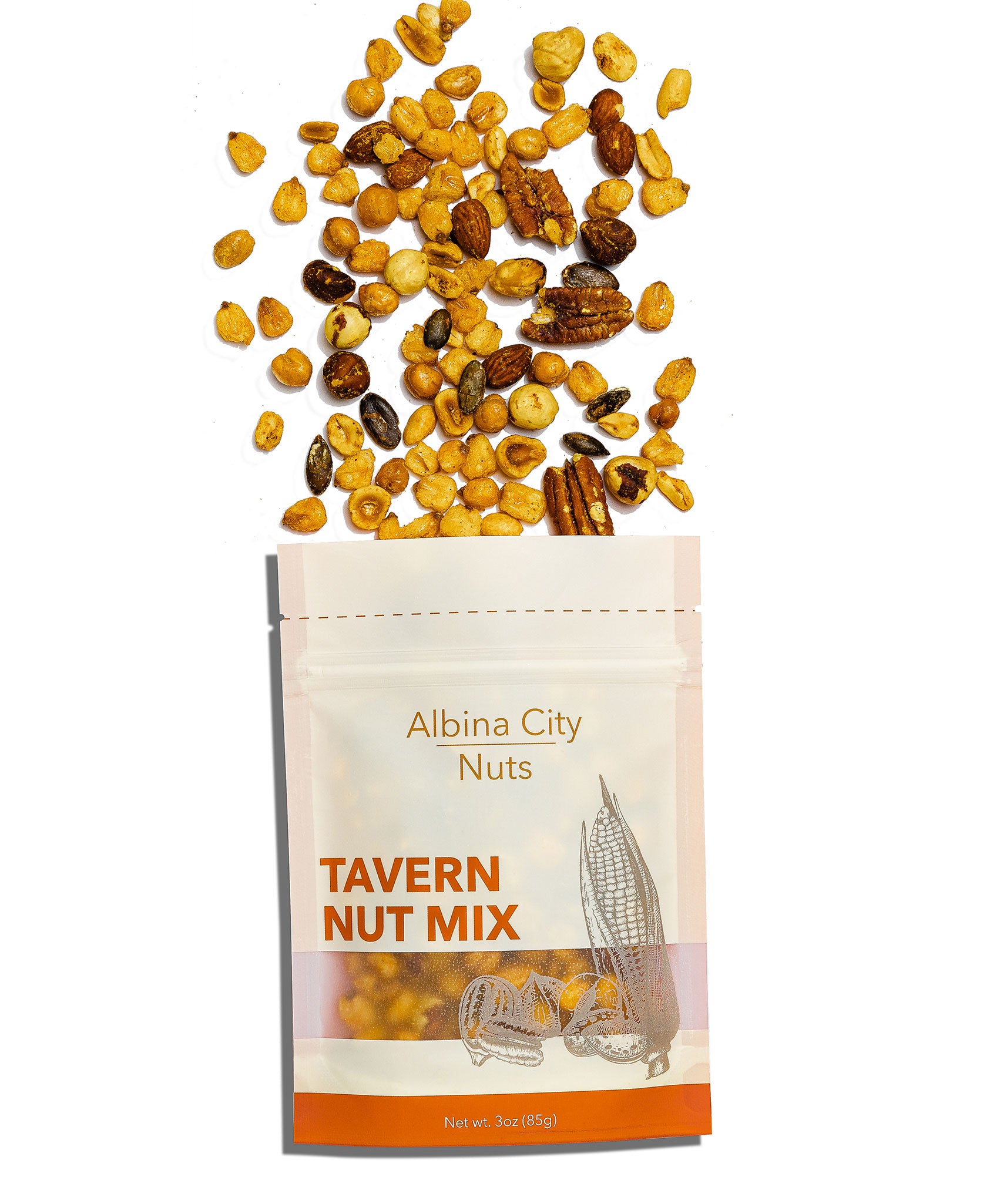Tavern Nut Mix: Turmeric & Aji Amarillo | Small Batch Oregon